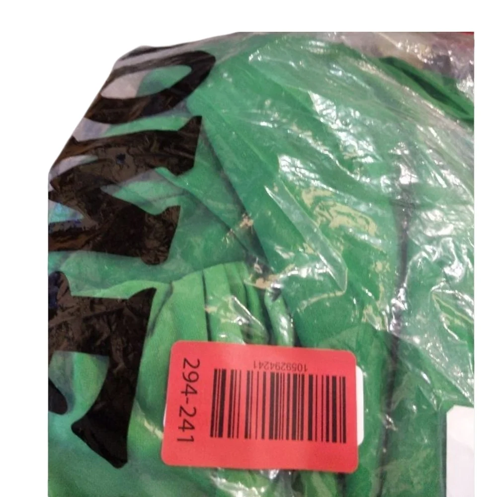 AOMEI - Medium Spring Asymmetrical Green Pleated Dress - Picture 13 of 16